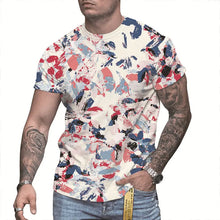 Load image into Gallery viewer, Men's 3D Printed Personalized Short Sleeved Round Neck - WAlMYe #
