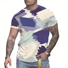 Load image into Gallery viewer, Men's 3D Printed Personalized Short Sleeved Round Neck - WAlMYe #