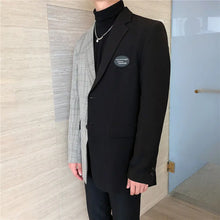 Load image into Gallery viewer, Men's Autumn Korean Style Hong Kong Style Loose Stitching Personality - WAlMYe #