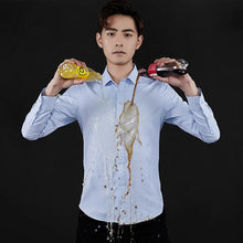 Load image into Gallery viewer, Men's Formal Business Solid Color Long Sleeved Shirt - WAlMYe #