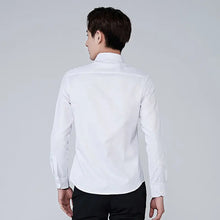 Load image into Gallery viewer, Men's Formal Business Solid Color Long Sleeved Shirt - WAlMYe #