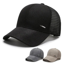 Load image into Gallery viewer, Men's Middle-aged Mesh Breathable Sunscreen Hat - WAlMYe #