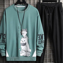 Load image into Gallery viewer, Men's Printed Suit In Casual Cotton - WAlMYe #