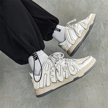 Load image into Gallery viewer, Men's Thick Sole Low Top Lace Up Sports Shoes - WAlMYe #