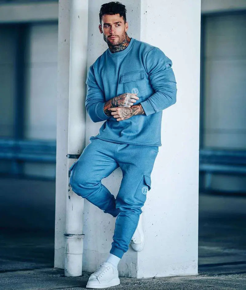 Men's casual sports tooling suit - WAlMYe #