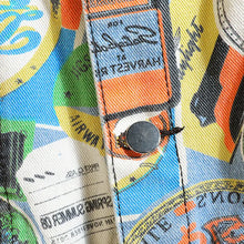 Load image into Gallery viewer, Men's graffiti camouflage denim jacket - WAlMYe #