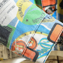 Load image into Gallery viewer, Men's graffiti camouflage denim jacket - WAlMYe #