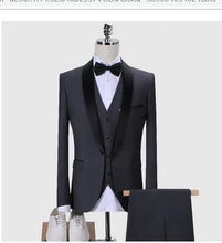 Load image into Gallery viewer, Mens Suits 3Pcs Formal Casual Slim High Quality Stylish Sets - WAlMYe #