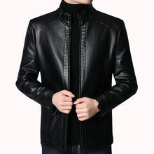 Load image into Gallery viewer, Middle-Aged And Elderly Men's Leather Jackets - WAlMYe #