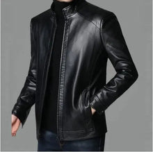 Load image into Gallery viewer, Middle-Aged And Elderly Men's Leather Jackets - WAlMYe #