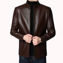 Load image into Gallery viewer, Middle-Aged And Elderly Men's Leather Jackets - WAlMYe #