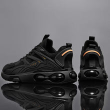 Load image into Gallery viewer, New Casual Sports Black All-match Height Increasing Running Shock Absorption Men's Shoes - WAlMYe #