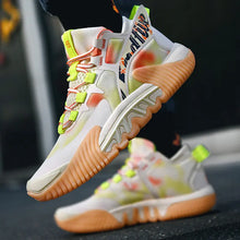 Load image into Gallery viewer, New Men's Fly Woven Basketball Shoes Mesh Sports High Top Breathable - WAlMYe #