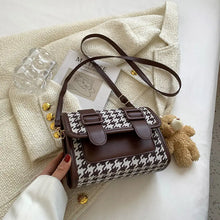 Load image into Gallery viewer, One-shoulder Fashion Trendy Plaid Cross-body Small Square Bag - WAlMYe #