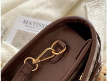 Load image into Gallery viewer, One-shoulder Fashion Trendy Plaid Cross-body Small Square Bag - WAlMYe #