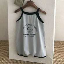 Load image into Gallery viewer, Pure Cotton Camisole Boys Summer Clothing Sports Surfing Jumpsuit - WAlMYe #