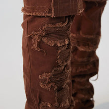Load image into Gallery viewer, Strap Raw Edge Jeans Hip-hop Street - WAlMYe #