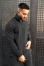 Load image into Gallery viewer, Striped Leisure Sports Running Two-Piece Suit - WAlMYe #
