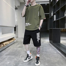 Load image into Gallery viewer, Summer Sportswear Men's T-shirt Suit - WAlMYe #
