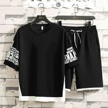 Load image into Gallery viewer, Summer Suit Men's Short-Sleeved Casual Sports Shorts - WAlMYe #