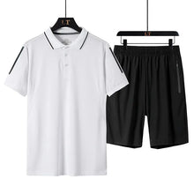 Load image into Gallery viewer, Summer Thin Ice Silk Men's Quick-drying Short-sleeved T-shirt - WAlMYe #