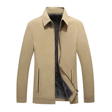 Load image into Gallery viewer, Thickened Middle-Aged And Elderly Men's Jacket Fit Lapel - WAlMYe #