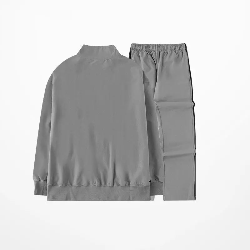 Three-bar Sports Suit Men's Long-sleeved Top Ins Jacket Couple Suit - WAlMYe #