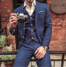 Load image into Gallery viewer, Three-piece wedding dress for men - WAlMYe #
