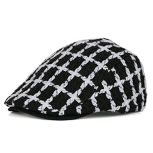 Load image into Gallery viewer, Vintage British Check Men's Warm Beret - WAlMYe #