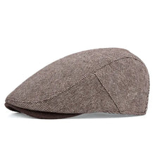 Load image into Gallery viewer, Vintage British Check Men's Warm Beret - WAlMYe #