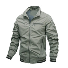 Load image into Gallery viewer, Washed Solid Color Casual Jacket Cotton Jacket Men - WAlMYe #