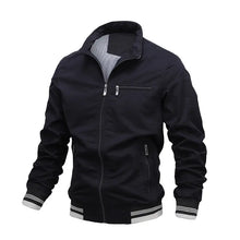 Load image into Gallery viewer, Washed Solid Color Casual Jacket Cotton Jacket Men - WAlMYe #