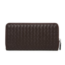 Load image into Gallery viewer, Men's Simple Leather Woven Pattern Wallet - WAlMYe #