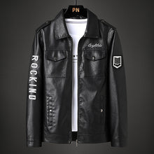 Load image into Gallery viewer, Turn-down Collar Coat Fleece-lined Thickened Slim Fit Trend Clothing