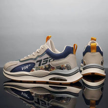 Load image into Gallery viewer, Air Cushion Mesh Sneakers Personalized Fashion Lace Up Sports Shoes Men Casual Versatile Breathable Walking Running Shoes - WAlMYe #