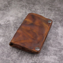 Load image into Gallery viewer, Men's Handmade Vertical Wallet With Multiple Card Slots - WAlMYe #
