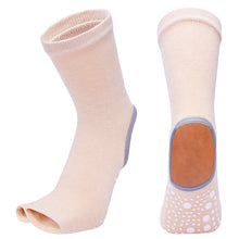 Load image into Gallery viewer, Women's Mid Tube Yoga Socks Half Finger And Split Finger - WAlMYe #