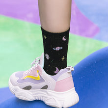 Load image into Gallery viewer, Planet Space Cartoon Women's Socks - WAlMYe #