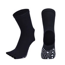 Load image into Gallery viewer, Women's Mid Tube Yoga Socks Half Finger And Split Finger - WAlMYe #