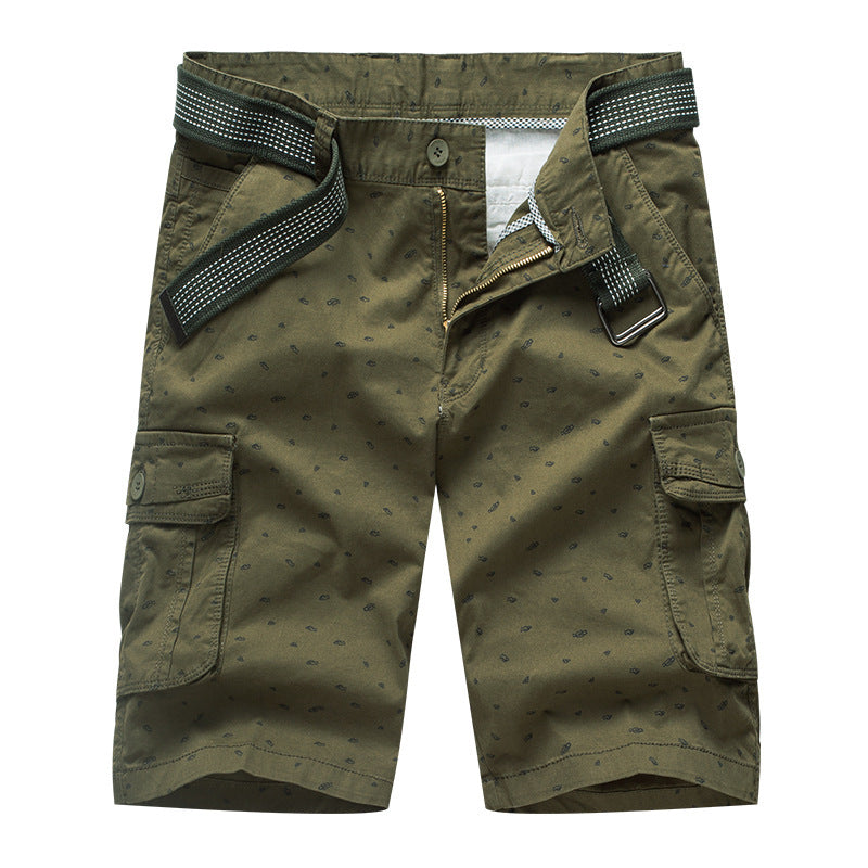 New Men's Shorts Five-Point Pants Summer Loose Overalls - WAlMYe #
