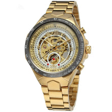 Load image into Gallery viewer, men's personality fashion gold watch all steel hollow automatic mechanical watch - WAlMYe #