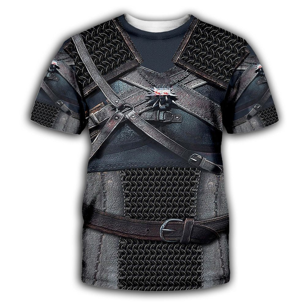 Men's digital-print graphic tee for athleisure