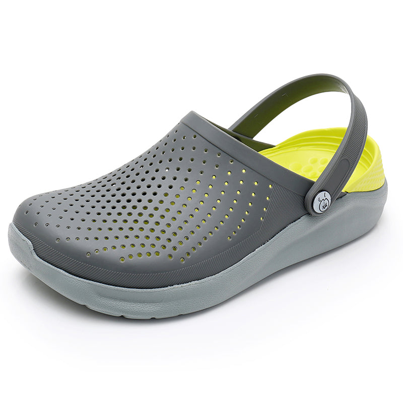 Men's beach day essentials — water shoes and summer gear