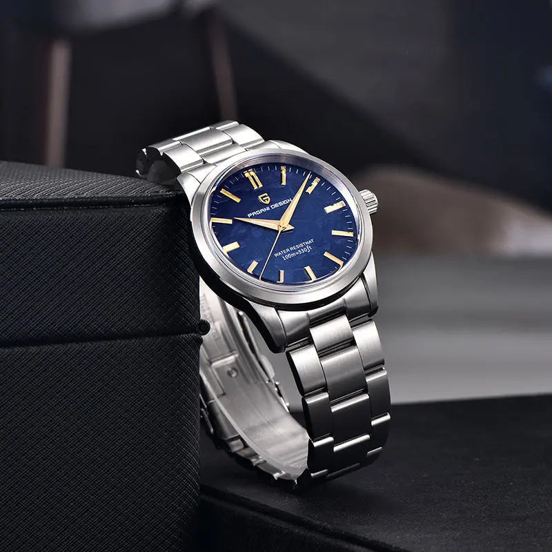 Men's fine steel fashion watch for date night