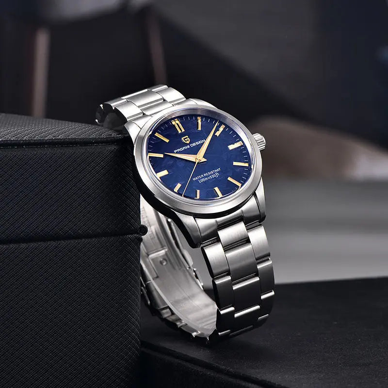 Men's fine steel fashion watch for date night