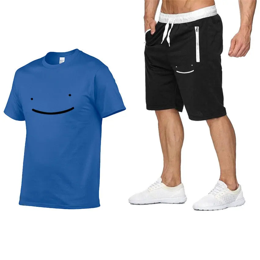 Men's coordinated summer outfit set
