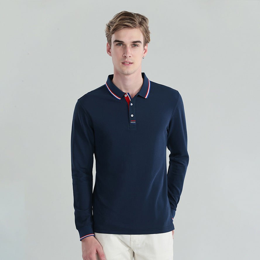 Men's casual short-sleeve polo shirt