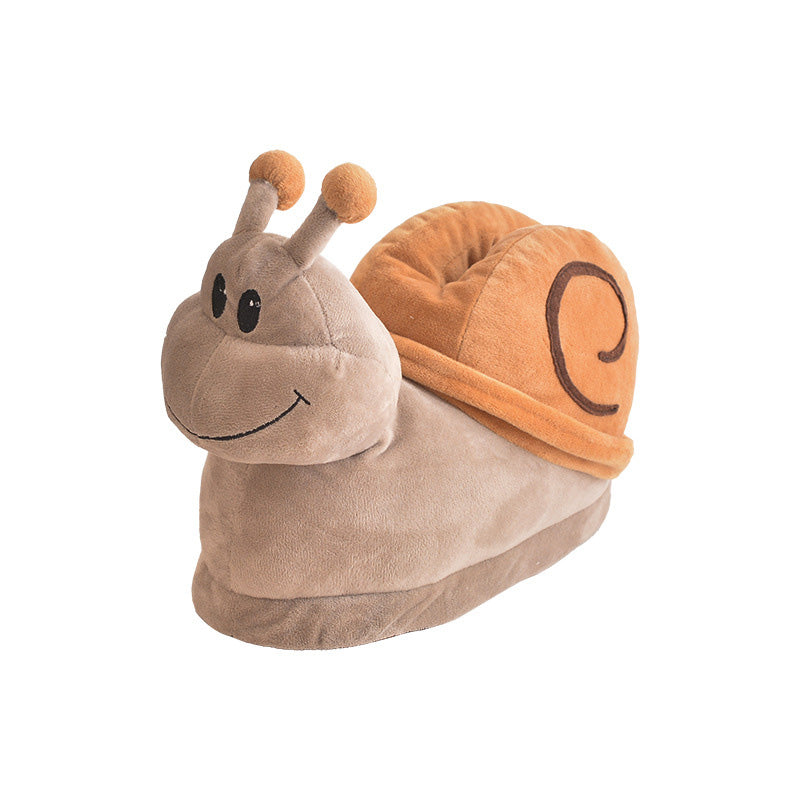 Hot Selling Triangle Dragon Plush Slippers In Europe And America - WAlMYe #