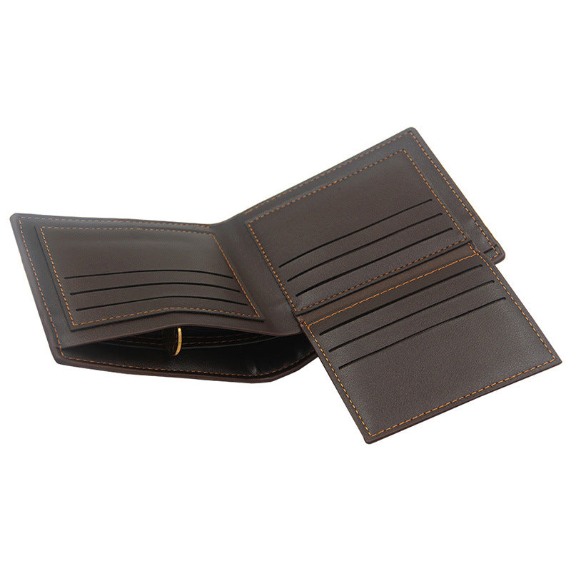 Fashion Personality Pattern Men's Short Wallet - WAlMYe #