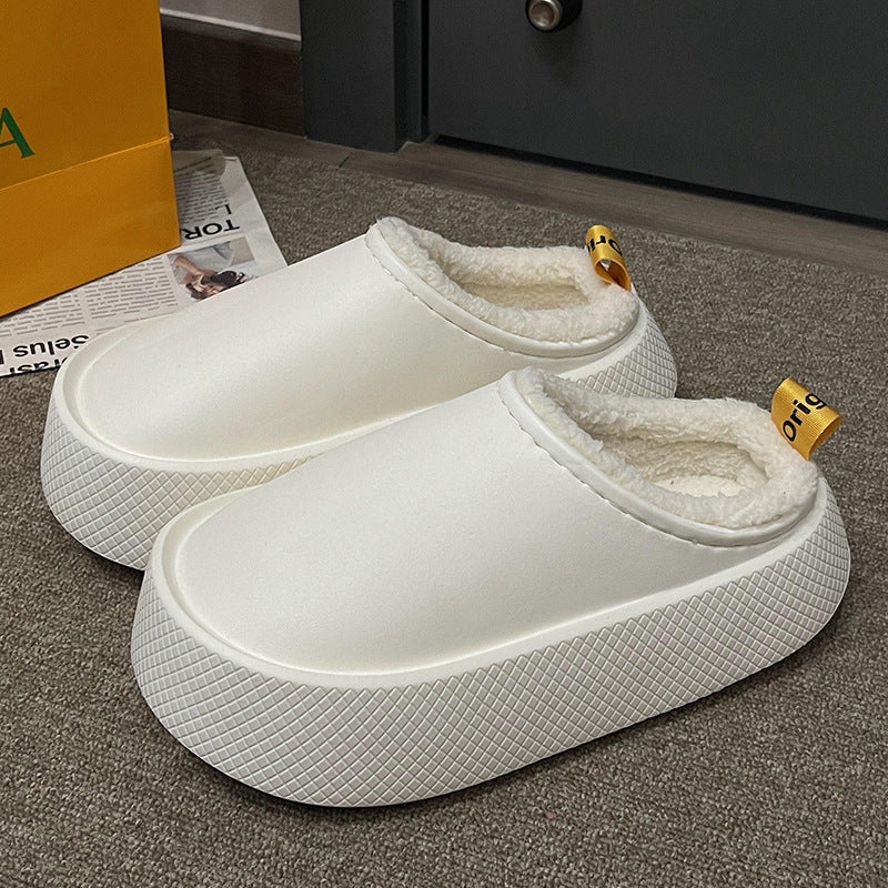Cotton Slippers Female Winter Home Outside Wear - WAlMYe #